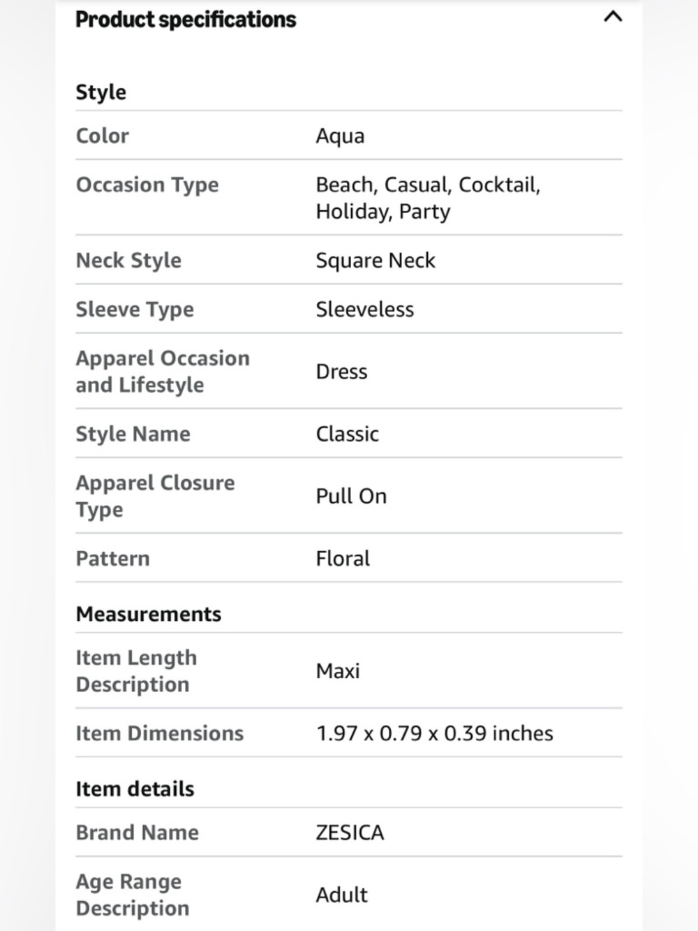 NWT STRAP OR STRAPLESS BLUE FLORAL SUNDRESS-S - Picture 14 of 16